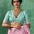 pink  soft linen cotton saree with  blouse