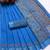 blue printed pure cotton blue saree with blouse