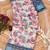 multicolor printed pure cotton multicolor saree with blouse