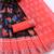 black printed pure cotton black saree with blouse