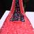 black printed pure cotton black saree with blouse