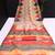 multicolor printed pure cotton beige saree with blouse