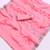 pink printed pure cotton pink saree with blouse