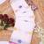 white printed pure cotton white saree with blouse