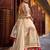 Glamorous Cream Zari Weaving Silk Marriage Wear Lehenga Choli