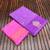 lavender concept satin effect border dola silk saree