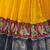 Glamorous Mustard Zari Weaving Cotton Wedding Wear Crop Top Lehenga