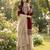 Maroon silk blend embroidered sharara set