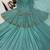 Sky blue silk blend embroidered lehenga set