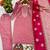 Pink silk blend embroidered salwaar kameez