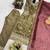 Champagne silk blend embroidered kurta set