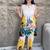 Multicolor cotton silk printed kurta set