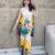 Multicolor cotton silk printed kurta set