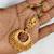 Gold plated maang tikka for women, antique finish south indian temple jewellery 