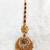 Gold plated maang tikka for women, antique finish south indian temple jewellery 
