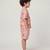 Dusty rose printed cotton co ord set