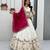 White Vichitra silk lehenga choli set featuring intricate sequins and thread embroidery