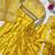 Yellow Color Embroidery Multi Thread And Sequence Work Satin Saree
