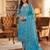 Muga cotton jamdani salwar suit dress material with pichwai weaving on top and dupatta with bottom