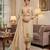 Muga cotton jamdani salwar suit dress material with pichwai weaving on top and dupatta with bottom