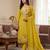 Muga cotton jamdani salwar suit dress material with pichwai weaving on top and dupatta with bottom