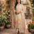 Shimmer banarasi zari weaving dress material top and dupatta with bottom