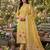 Shimmer banarasi zari weaving dress material top and dupatta with bottom