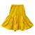 Blue & yellow embellished polyester top with sharara ethnic wear
