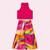 Pink & multicolour solid chanderi top with palazzo ethnic wear