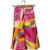 Pink & multicolour solid chanderi top with palazzo ethnic wear