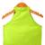 Limegreen solid chanderi top with sharara ethnic wear