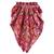Pink solid chanderi top with dhoti ethnic wear
