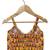 Mustard & red  printed cotton  top with sharara ethnic wear