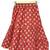 Mustard & red  printed cotton  top with sharara ethnic wear
