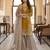 gold silk blend embroidered sharara suit set