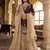 wine silk blend embroidered sharara suit set