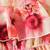 Orange floral leaf print cold shoulder girls dress