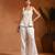 Ivory jute cotton co ord set