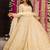 White faux blooming anarkali suit