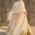 Off-white georgette palazzo set & zari work