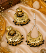 Punjabi Chandbali & Maang Tikka Set