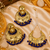 Royal punjabi earrings & tikka