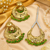 Ethnic chandbali earrings set