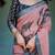 pink  ready to wear saree with  blouse