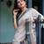 beige  ready to wear saree with  blouse