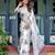 off white  ready to wear saree with  blouse