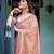 pink  ready to wear saree with  blouse