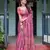 pink  ready to wear saree with  blouse