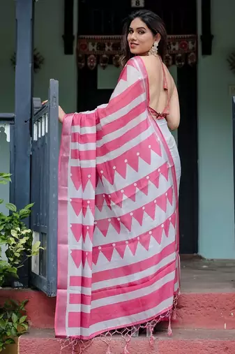 grey  ready to wear saree with  blouse