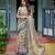 light yellow  ready to wear saree with  blouse